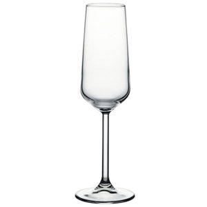 Set de 6 Copas Vidrio Flauta 195cc