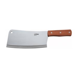 Cuchillo Machete Mango Madera Heavy Duty 9x20cm Winco