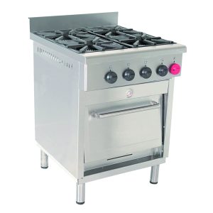 Cocina Industrial Maigas 4 Platos con Horno