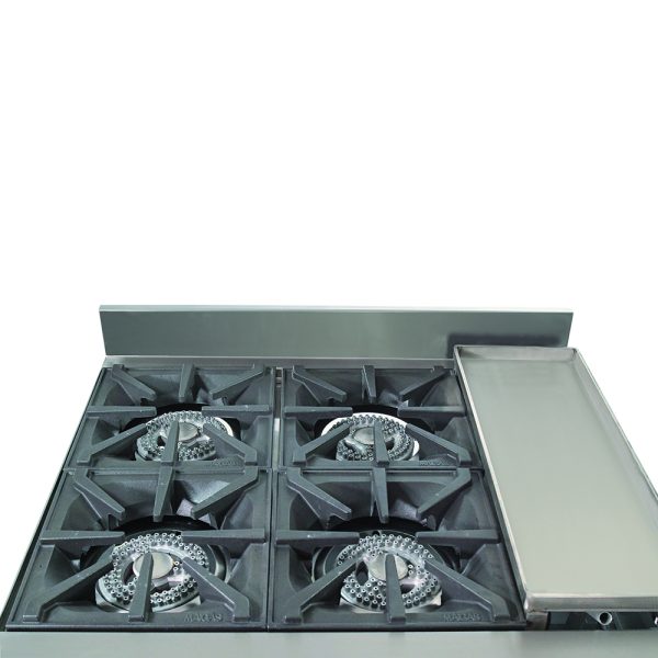 Cocina 4 Platos 1 Horno y Plancha Churrasquera - Imagen 3