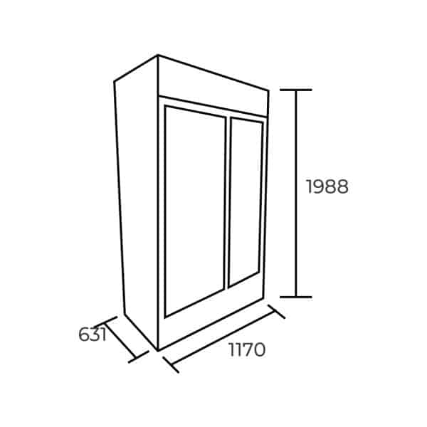 Visicooler Maigas 778 Lts LG750 - Imagen 3