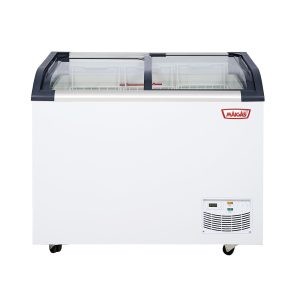 Congelador Maigas Isla Tapa de Vidrio Curvo 377 Lts. SD420Q