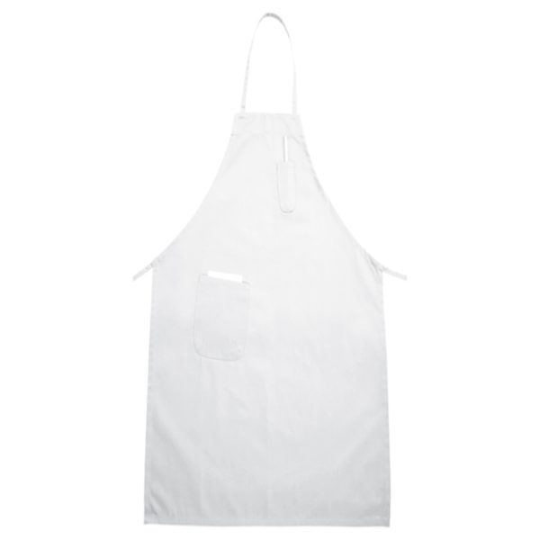 Pechera Blanca con Bolsillo 84x66 cm WINCO