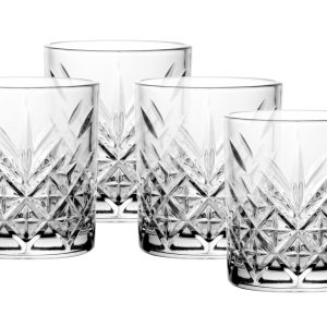 Set de 4 Vasos Vidrio Bajo Timeless 205cc Pasabahce