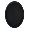 Bandeja Antideslizante 40,6 cm Redonda Negra Garzón