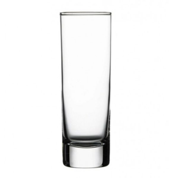 Set de 12 vasos de vidrio alto 200 cc Side Pasabahce