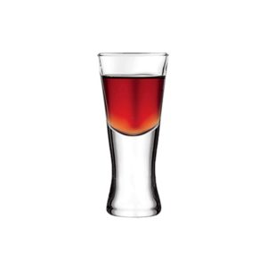 Set de 12 vasos de vidrio shot 46 cc Pasabahce.