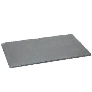 Set de Platos Rectangulares de Piedra Pizarra Utopia