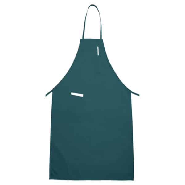 Pechera Color Verde con Bolsillo 84x66 cm Winco