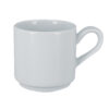 Set de 6 Tazas Porcelana Blanco 90cc Acces RAK