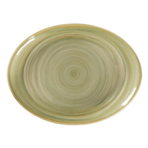 Plato Ovalado Porcelana Emerald 21cm Spot RAK