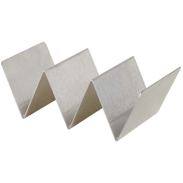 Soporte para Tacos 2-3 Compartimentos de Acero Inoxidable Winco