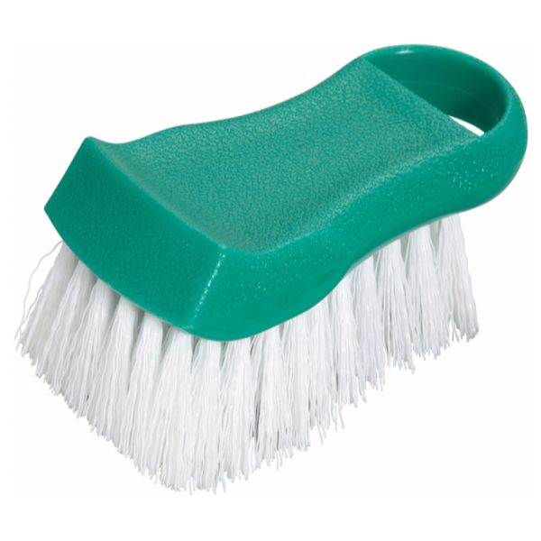 Cepillo para Limpiar Tabla de Cortar Verde Winco
