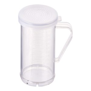 Set Empolvador Plástico con 3 Tapas 10 oz Winco
