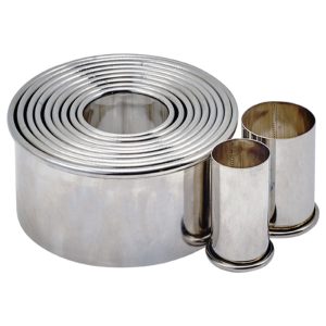 Set Cortador de Galletas Liso 11 Piezas Winco