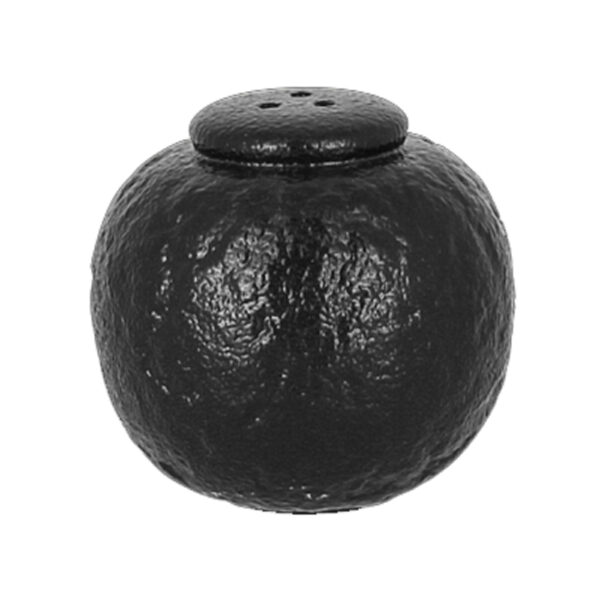 Set de 24 saleros de porcelana negro Rock RAK