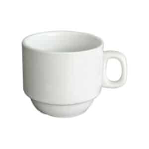 Set de Tazas de Té de Porcelana 220 cc Star Round