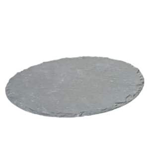 Plato Ovalado Piedra Pizarra 21x18cm