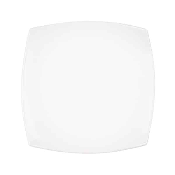 Plato de Porcelana Cuadrado Blanco 27 Cm Star – Elegancia y Durabilidad