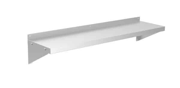 repisa mural acero inoxidable 90x30 cm horeca