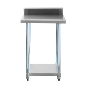 Mesón mural acero inoxidable 60x60x85 ideal para cocina industrial Horeca