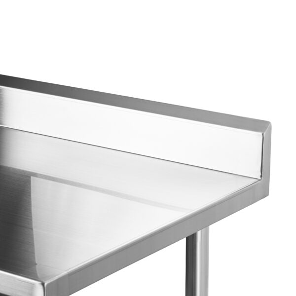 Mesón mural acero inoxidable 120x60x85 ideal para cocina profesional Horeca